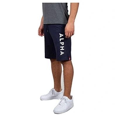 Abbildung von Alpha Industries Jersey Short für Herren Rep.Blue