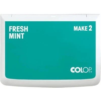 Abbildung von COLOP Stempelkissen MAKE 2 fresh mint 70 x 110 mm, Kissen für traditionelle Handstempel