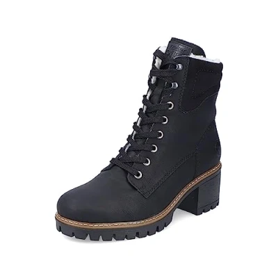 Abbildung von Rieker Snowboot/Winterstiefel, Damen, Größe: 40, Schwarz Schuhe