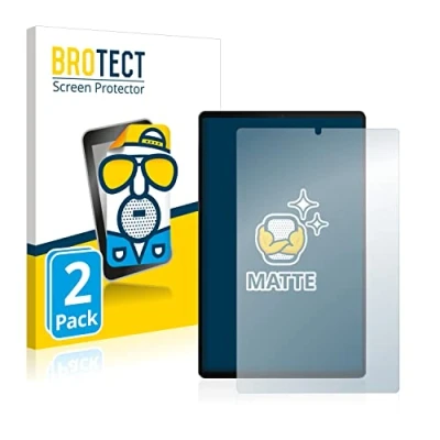Abbildung von BROTECT Entspiegelungs Schutzfolie für Lenovo Tab M10 FHD Plus (im Querformat) (2 Stück) Matte Displayschutz Folie, Anti Reflex, Fingerprint