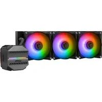 Abbildung von MSI MAG CORELIQUID M360 AIO CPU 12 Wege Split Flow Wasserkühlung, verdampfungssichere Schläuche, unterstützt aktuelle Sockel wie AM5 und 1700