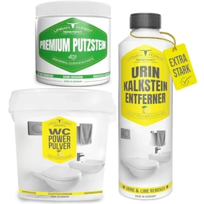 Abbildung von URBAN FOREST SPARSET WC Schaum + Putzstein Urinsteinentferner Badreiniger (3 St)