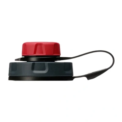 Abbildung von humangear Unisex Erwachsene Capcap+ Flaschendeckel, rot, für Ø 5,3 cm