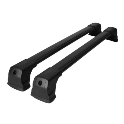 Abbildung von OMAC Dachträger Gepäckträger kompatibel mit Mazda 3 BM 2013 2019 Stufenheck Aluminium Schwarz