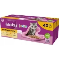 Abbildung von WHISKAS Katzennassfutter Gal Junior Geflügel 40x85g
