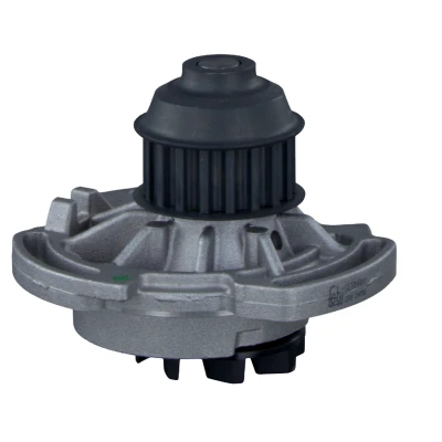 Abbildung von FEBI BILSTEIN 09756 Wasserpumpe 18 Aluguss mit Dichtring Kunststoff VOLKSWAGEN: Polo II Schrägheck, Classic