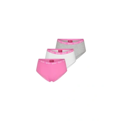 Abbildung von Barbie 3 PACK Panties, Damen, Größe: Small, Mehrfarbig