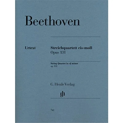 Abbildung von Streichquartett cis moll op. 131: Besetzung: Streichquartette (G. Henle Urtext Ausgabe)