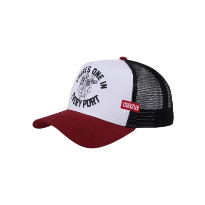 Abbildung von Coastal Cap, Größe: One Size, Wine/black/offwhite