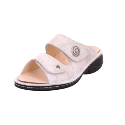 Abbildung von Finn Comfort Pantolette flach, Damen, Größe: 40, Taupe Schuhe