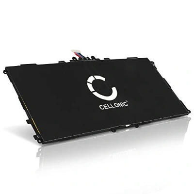 Abbildung von CELLONIC® Ersatz Akku T8220E für Samsung Galaxy Note 10.1 2014 / Tab Pro (SM P600 SM P601 P605 P607 T520 T525) 6600mAh Ersatzakku Tablet PC Batterie Tabletakku, Battery