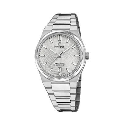 Abbildung von Festina Uhr, Herren, Größe: One Size, Silver