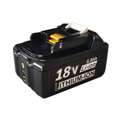 Abbildung von aunstarwei 18V 5.5Ah Li Ion Ersatz für Akku BL1860B BL1850B BL1840B BL1860 BL1850 BL1840 BL1830 BL1820 BL1815 BL1835 BL1845 194205 3 LXT 400 mit LED Anzeige