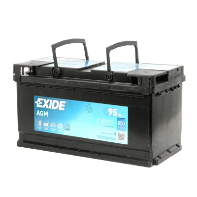 Abbildung von EXIDE Start Stop EK950 Batterie 12V 95Ah 850A B13 BMW: 5 Touring, 1 Cabrio, Limousine, MERCEDES BENZ: GLE SUV, GLC GL