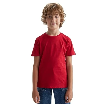 Abbildung von DeFacto Jungen B0667a8 T Shirt, Rot, 6 7 Jahre EU
