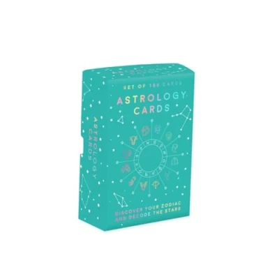 Abbildung von Gift Republic 100 Astrologie Karten führt Sie durch das Lesen Ihrer Diagramm und verstehen seine versteckten Bedeutungen.