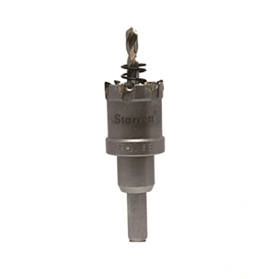 Abbildung von Starrett Hartmetall Lochsäge CTD29 TCT Tiefschnitt für Metall Edelstahl Eisen Aluminium 29mm