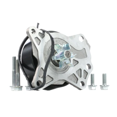 Abbildung von SKF VKPC 91810 Wasserpumpe mit Dichtungen Metall für Keilrippenriementrieb TOYOTA: Aygo, Yaris II Schrägheck, PEUGEOT: 107 CITROËN: C1 I