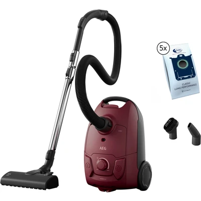 Abbildung von AEG Bodenstaubsauger &quot;CLEAN 5000 (AB51C1DR5B)&quot;, 750 W, mit Beutel, AllFloor Bodendüse, 5 Staubbeutel s bag ClasssicLongPerformance extra