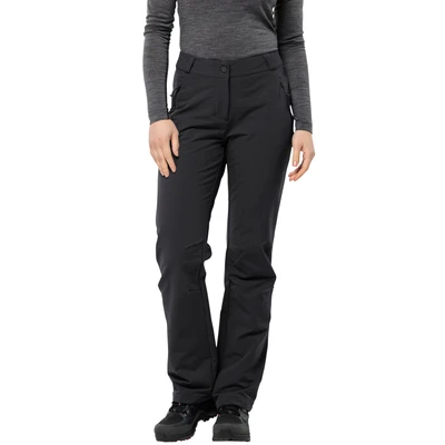 Abbildung von Jack Wolfskin Activate Thermic Pants Outdoorhose, Damen, Größe: 38, Black
