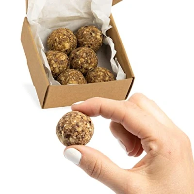 Abbildung von Vitalityballs 6x Natürliche Energy Balls &quot;Salty Peanut&quot; ohne zusätzlichem Zucker Protein Eiweiß Energiekugeln Power Snacks mit Datteln der ideale Sportler Snack