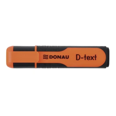 Abbildung von DONAU 7358001PL 12 D Text Textmarker/ Highlighter Textliner Die Ungiftige Tinte, Keilspitze Leuchtfarben Hohe Qualität/ Gummierte Schaftseiten Strichstärke 1 5 mm, Orange