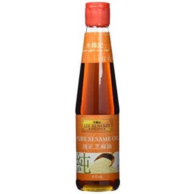 Abbildung von Lee Kum Kee Sesamöl, pur glutenfrei, 2er Pack (2 x 410 ml)