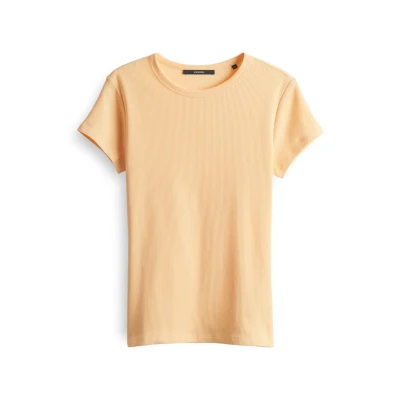 Abbildung von someday. Kurzarm Kleoh Tshirt basic, Damen, Größe: 42, Frozen mango