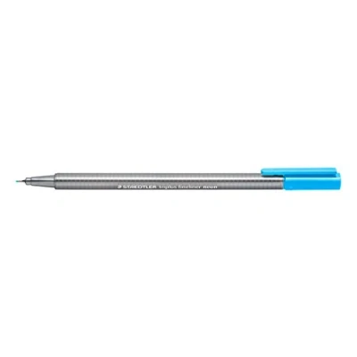 Abbildung von 10 x Staedtler Fineliner triplus neonblau