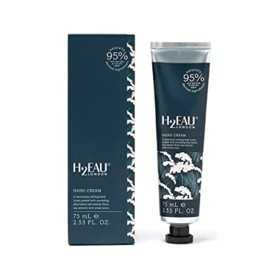 Abbildung von H2Eau Hand Cream, with Shea Butter and Natural Sea Extracts, Nourishes Moisturises Skin, Fresh Ocean Scent 75ml