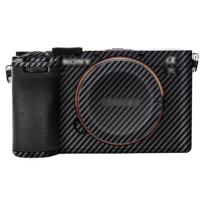 Abbildung von JJC Kamera Aufkleber für Sony A7CII, A7CR, ILCE 7CM2, 7CR 3M Schutzfolie, Kratzfest, Schwarz