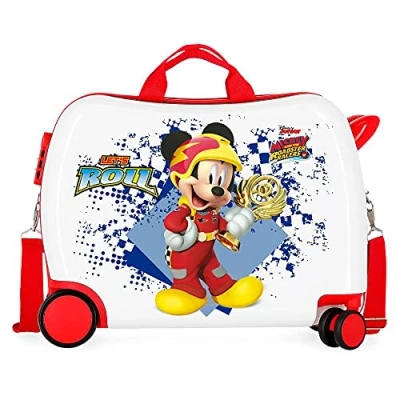 Abbildung von Disney Mickey Joy Kinder Koffer Mehrfarbig 50x38x20 cms Hartschalen ABS Kombinationsschloss 34L 2,1Kgs 4 Räder Handgepäck