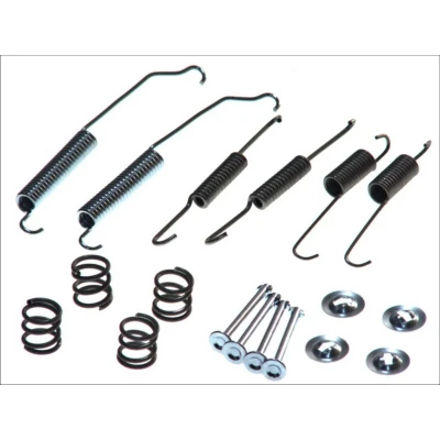 Abbildung von QUICK BRAKE 105 0618 Zubehörsatz, Bremsbacken RENAULT: 19 II Cabrio, I Schrägheck, Rapid Kastenwagen, PEUGEOT: 205 Cabrio