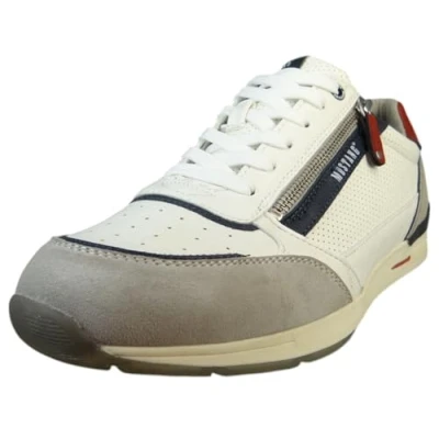 Abbildung von Mustang Sneaker low, Herren, Größe: 43, Wit Schuhe