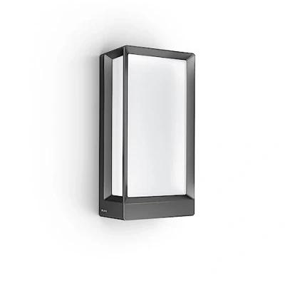 Abbildung von steinel LED Außen Wandleuchte L 42, fest integriert, Warmweiß