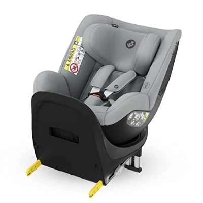 Abbildung von Maxi Cosi Mica Eco i Size, Autositz 360 Grad drehbar, 3 M4 J (61105 cm), Size Baby Autositz, 5 Liegepositionen, verstellbare Kopfstütze, G CELL Seitenaufprallschutz, Authentic Grey