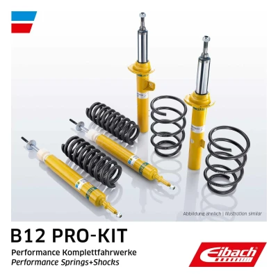 Abbildung von EIBACH B12 Pro Kit E90 85 014 02 22 Fahrwerkssatz, Federn/Dämpfer VOLKSWAGEN: Golf 5 Schrägheck