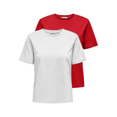 Abbildung von ONLY Kurzarmshirt ONLONLY S/S TEE NOOS 2 PACK (Packung, tlg)
