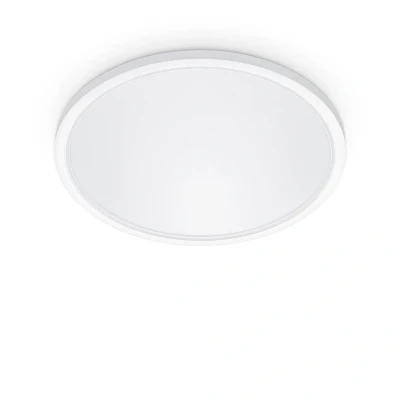 Abbildung von WiZ Plafondlamp SuperSlim Wit Gekleurd en licht