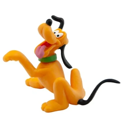 Abbildung von Bullyland 15347 Spielfigur Walt Disney Mickey&#039;s Hund Pluto, ca. 8,3 cm, detailgetreu, ideal als kleines Geschenk für Kinder ab 3 Jahren, Gelb
