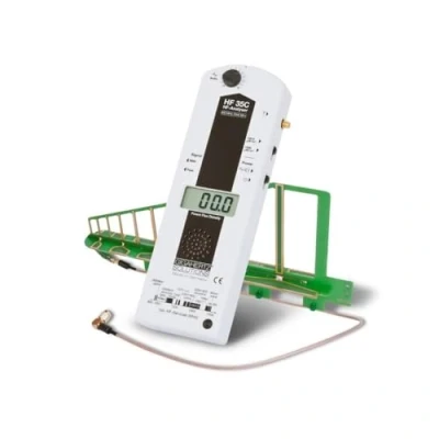 Abbildung von Gigahertz Solutions HF35C Hochfrequenz Elektrosmog Patentierte LogPer Antenne (800 MHz 2,7 GHz) Zuverlässiger 4G/WiFi Detektor Präzise &amp; einfache Messung von hochfrequenter Strahlung