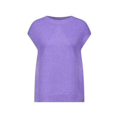Abbildung von Cecil Strickpullover, Damen, Größe: Medium, Lila