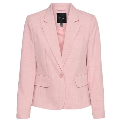 Abbildung von Vero Moda Vmcassidy SLIM Blazer, Damen, Größe: 38, Nostalgia rose melange