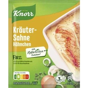 Abbildung von Knorr Fix für Kräuter Sahne Hähnchen (10 x 28 g)