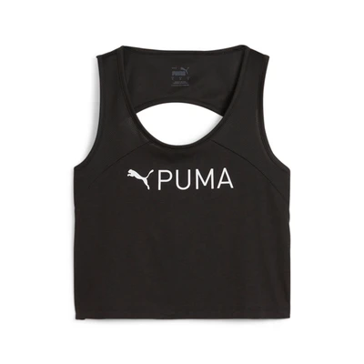 Abbildung von Puma FIT Skimmer TANK Top, Damen, Größe: XS, Black/white