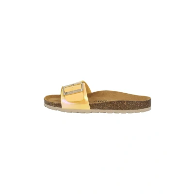 Abbildung von Palado Malta EGS Keops Pantolette flach, Damen, Größe: 37, Gelb Schuhe