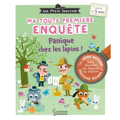 Abbildung von les P&#039;tits Sherlock : ma toute première enquête !: Panique chez lapins !