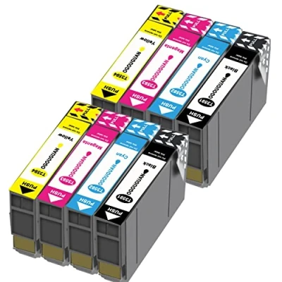 Abbildung von HALLOLUX 35 XL Druckerpatronen Kompatibel mit Epson 35XL Tintenpatronen Multipack