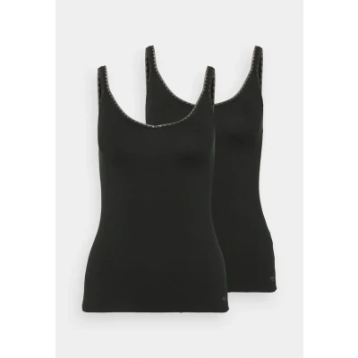 Abbildung von Sloggi GO TANK TOP C2P Unterhemd/shirt, Damen, Größe: 75C. 80A C. 85A, Black