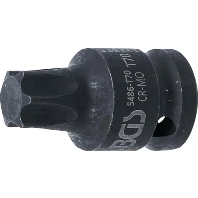 Abbildung von BGS 5486 T70 Kraft Bit Einsatz Länge 42 mm 12,5 (1/2&quot;) T Profil (für Torx)